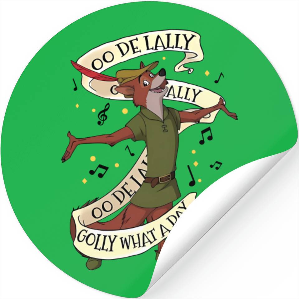 Robin Hood Disney Stickers