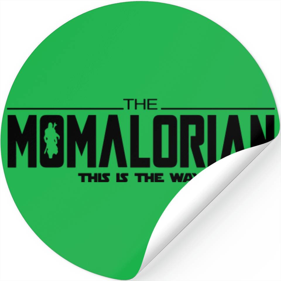 Disney Momalorian Dadalorian Stickers