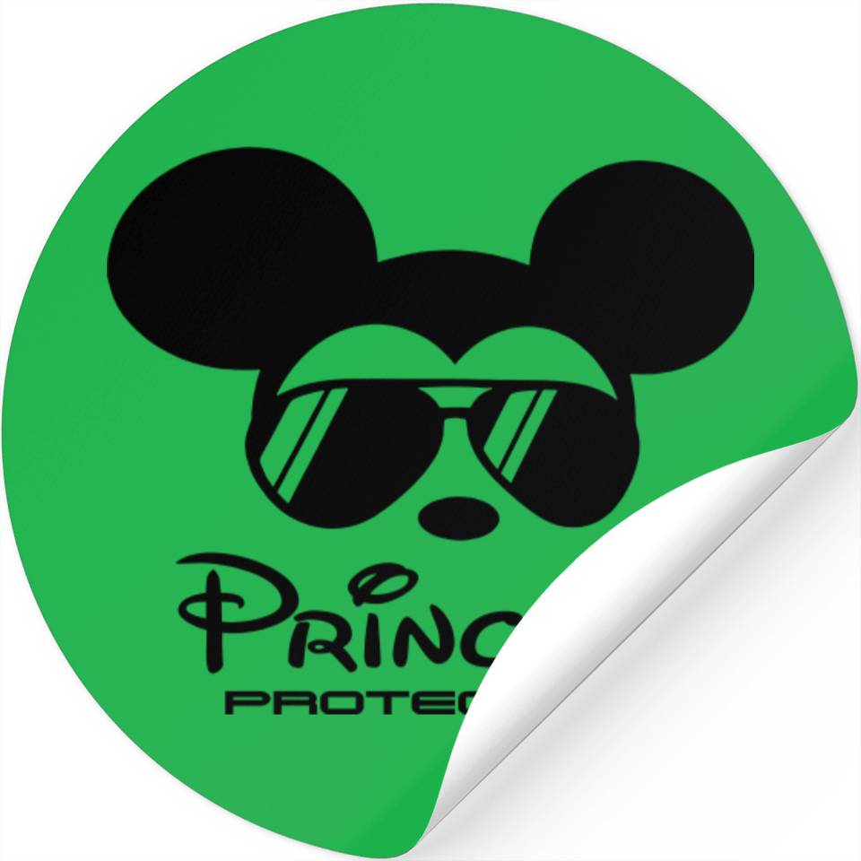 Princess Protection Stickers, Disney Princess Security Stickers, Disney Dad Stickers, Mickey Mouse Stickers