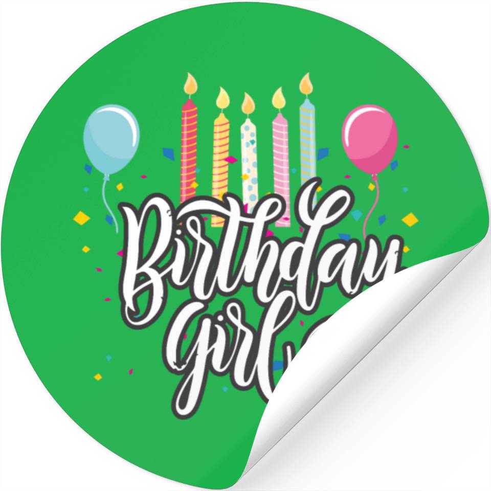 Birthday Stickers / Happy Birthday Stickers / Birthday Designed & Sold