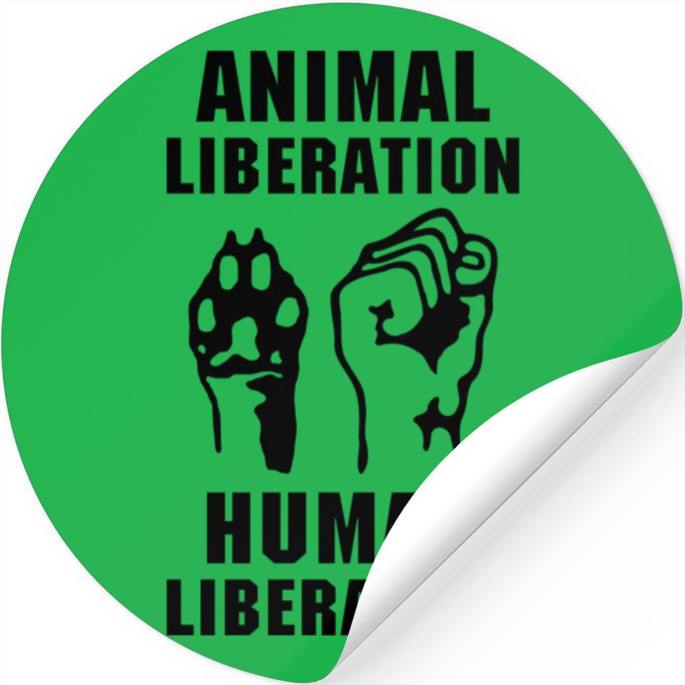 Animal Liberation Human Liberation Sticker