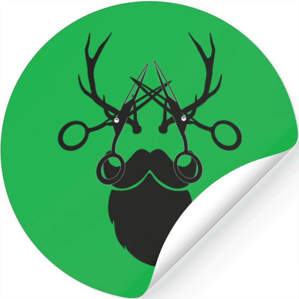 Barbers Barber Pole Scissors Clippers Designed & Sold By A Dj Productions