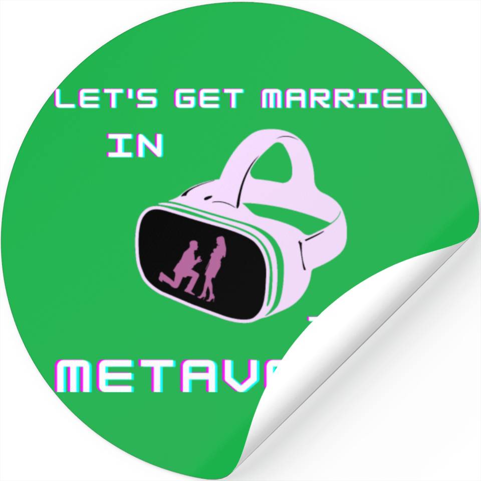 Lets Get Married In The Metaverse Designed And Sold By Mikdavis