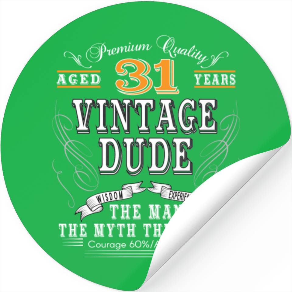 Vintage Dude Aged 31 Years Designed And Sold By Barney Ibbotson 8149