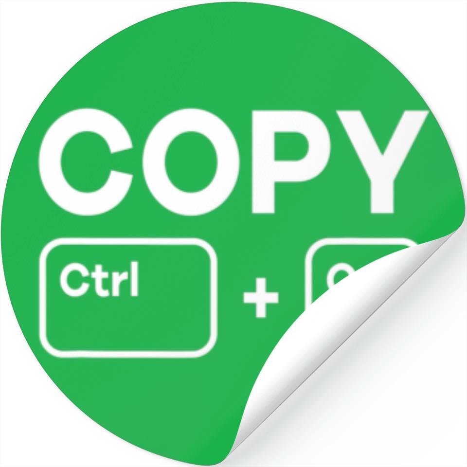Copy Paste Ctrl-C Ctrl-V Daddy Mommy Children Matc Stickers Designed ...