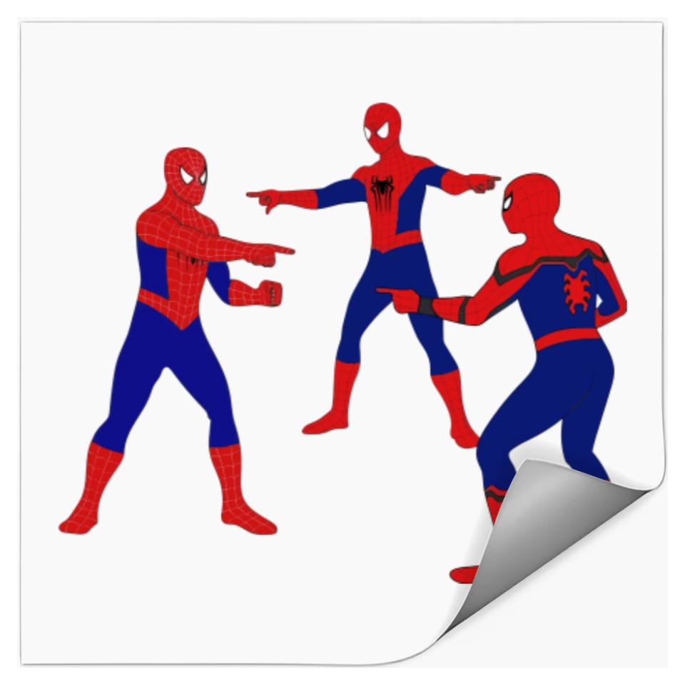 Spiderman Pointing Meme Stickers Funny Meme Stickers Spiderman No