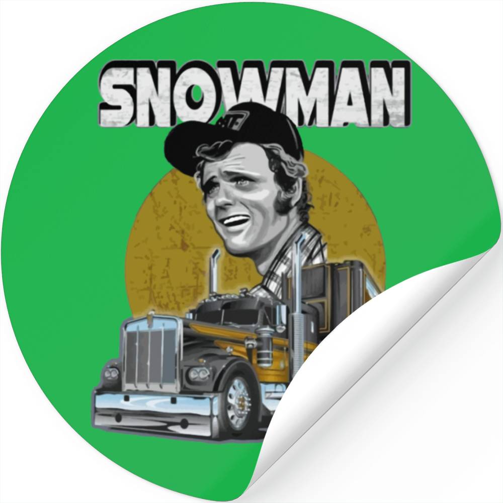 Jerry Reed Snowman Classic Stickers