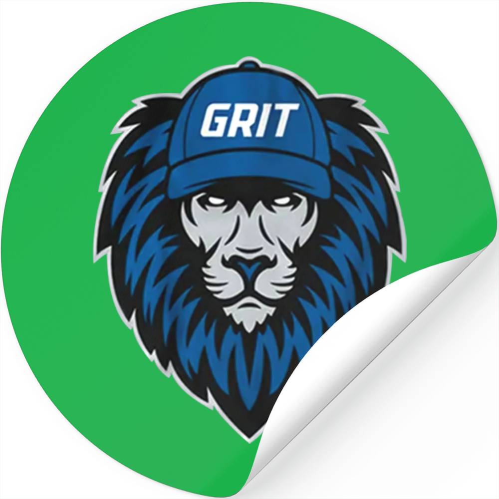 Detroit Lions GRIT Bumper Sticker