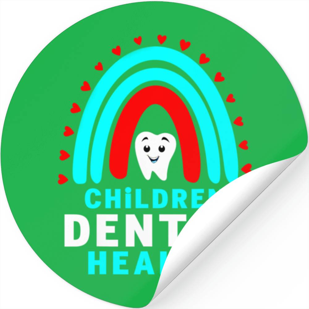 Dental Health National Children's Dental Health Month Sticker