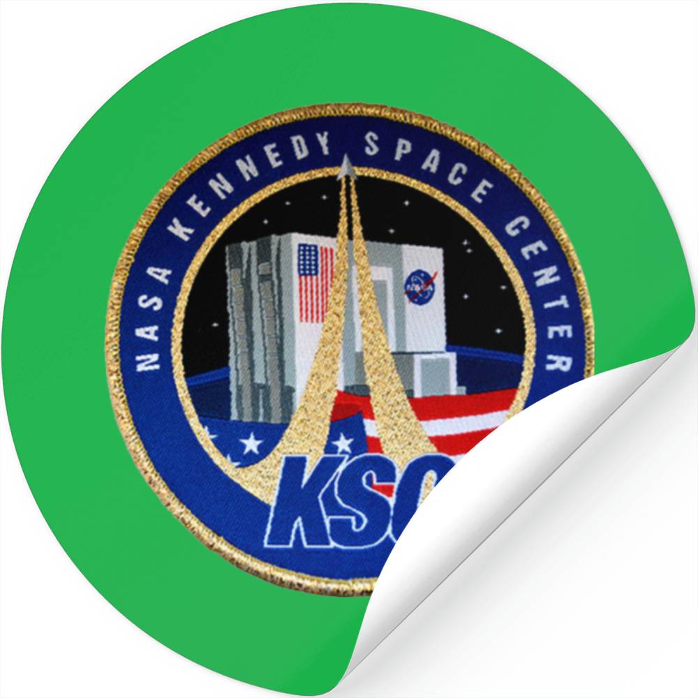 Kennedy Space Center Logo: New Logo - Kennedy Space Center Logo - Stickers