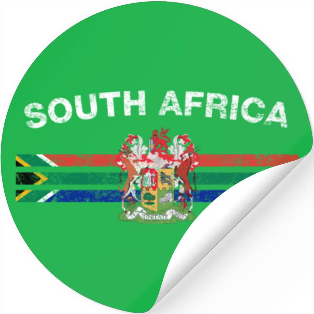 South African Flag Stickers South African Emblem 2703