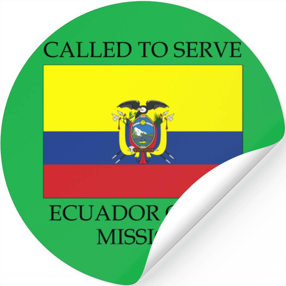 Ecuador Quito LDS Mission Called To Serve Flag