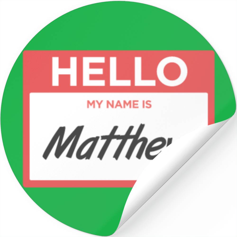 matthew-funny-name-tag