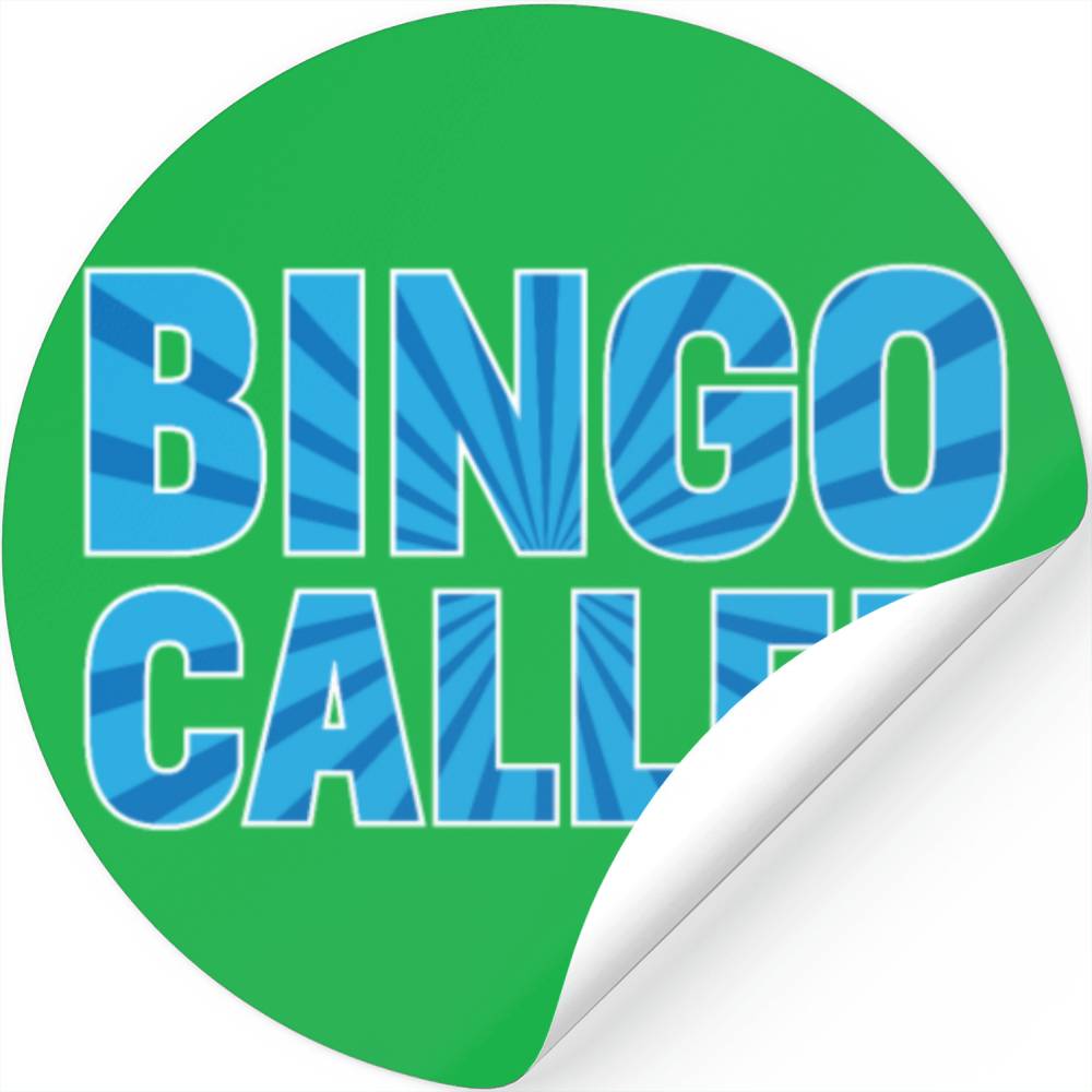 Bingo Caller Jackpot Funny Lucky Player Cool Bingo