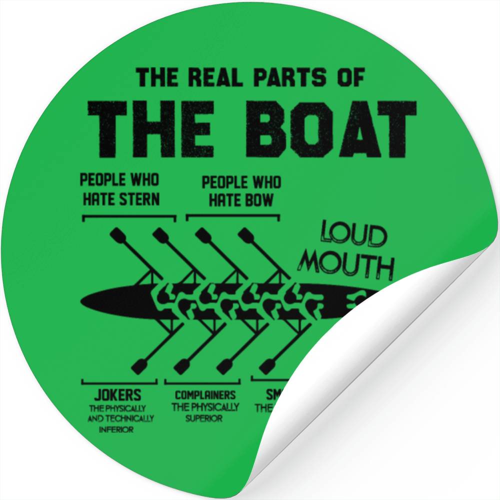 Rowing The Real Parts Of The Boat