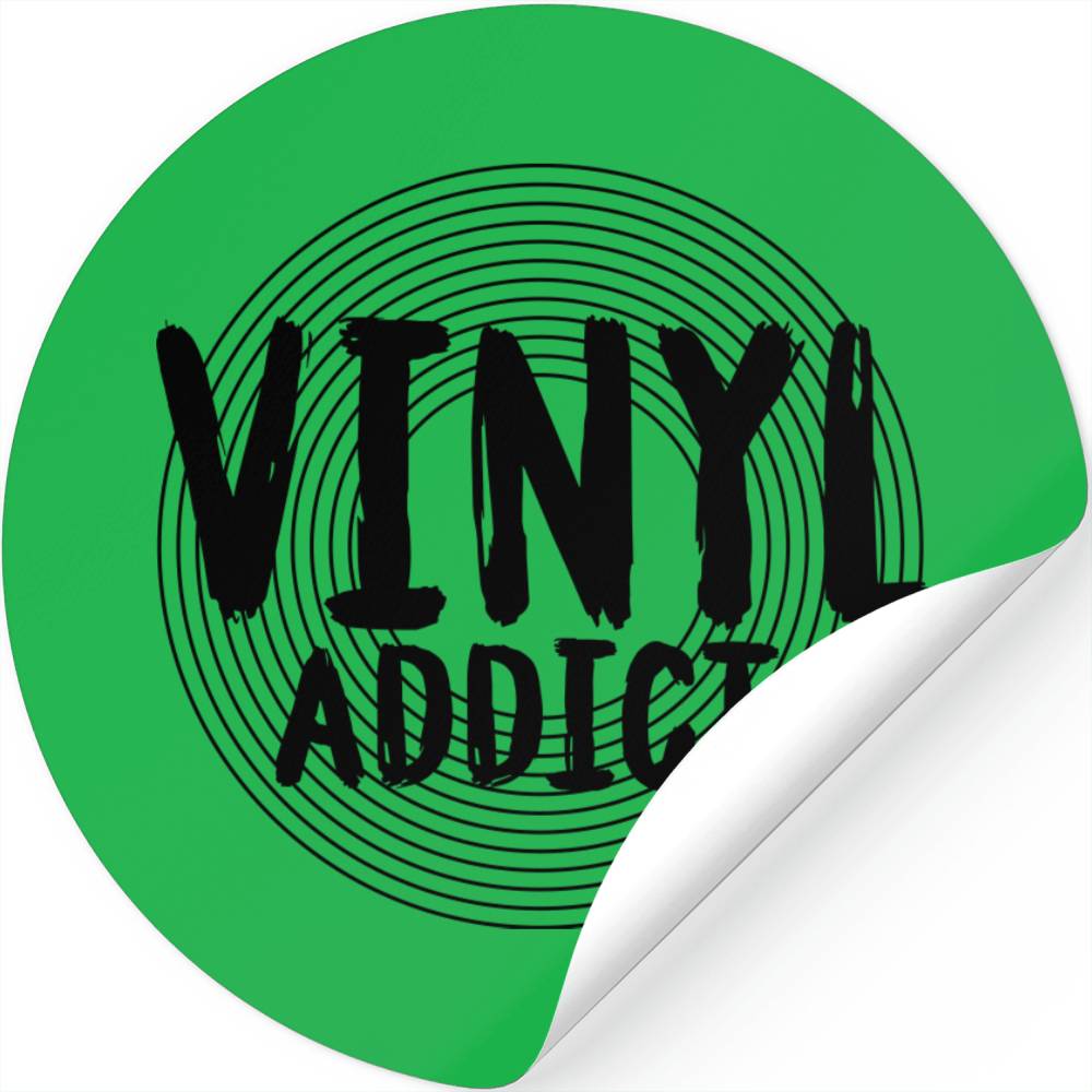 Vinyl Collect Addiction. Funny Vinyl Collector