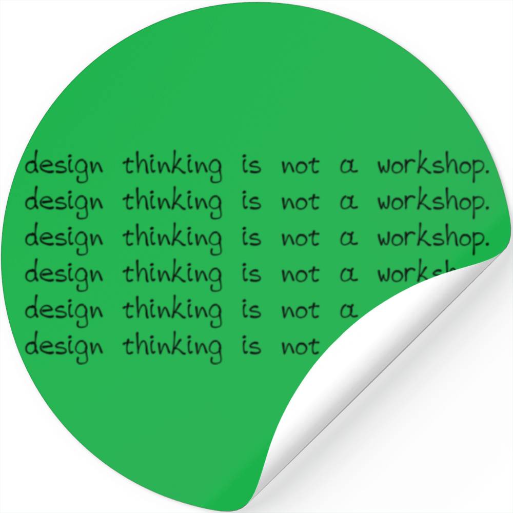 Design Thinking Agile Scrum Funny Stickers Ux Ui