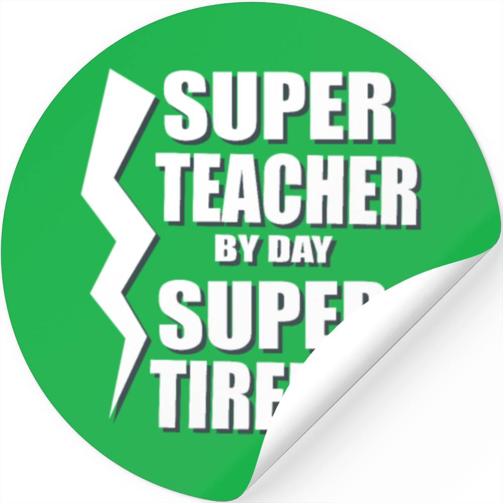 Super Teacher Tired Profession Teacher Teacher Gif