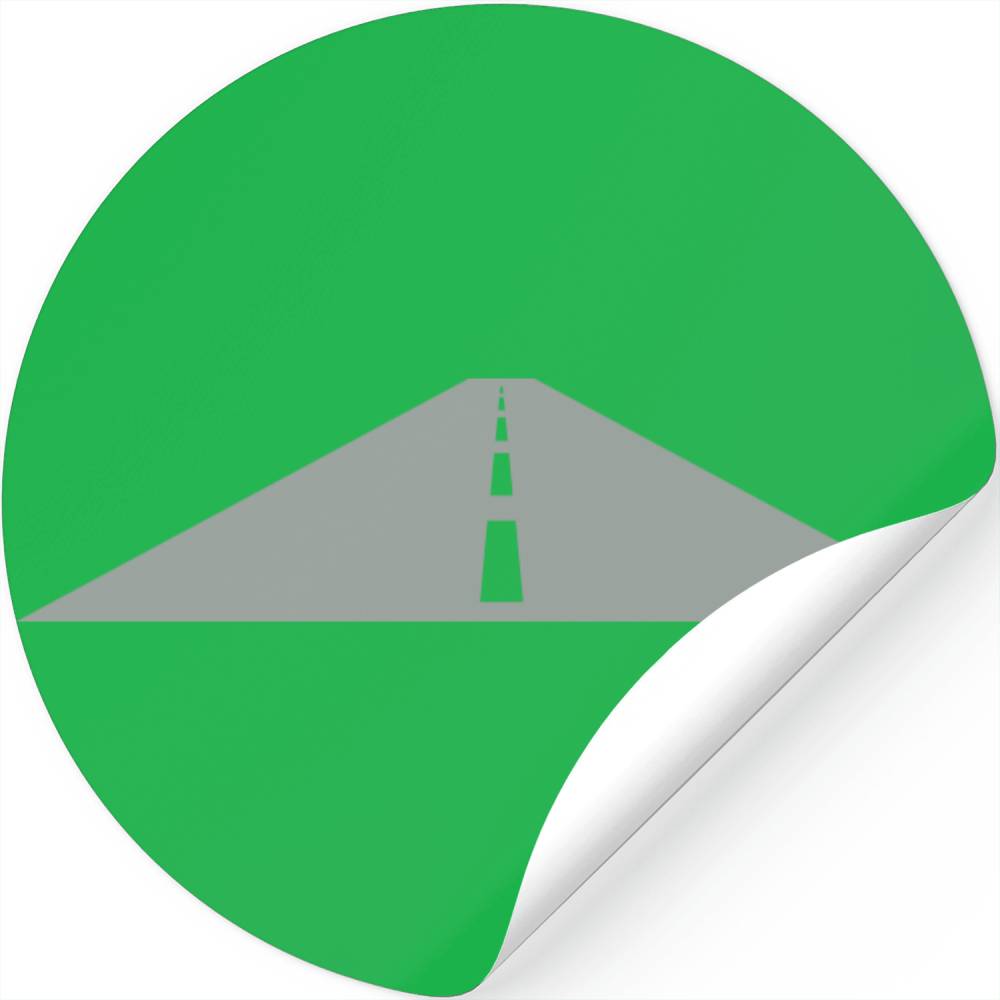 Drive Highway Cars Safe Road Go Pedestrian Strip L Stickers