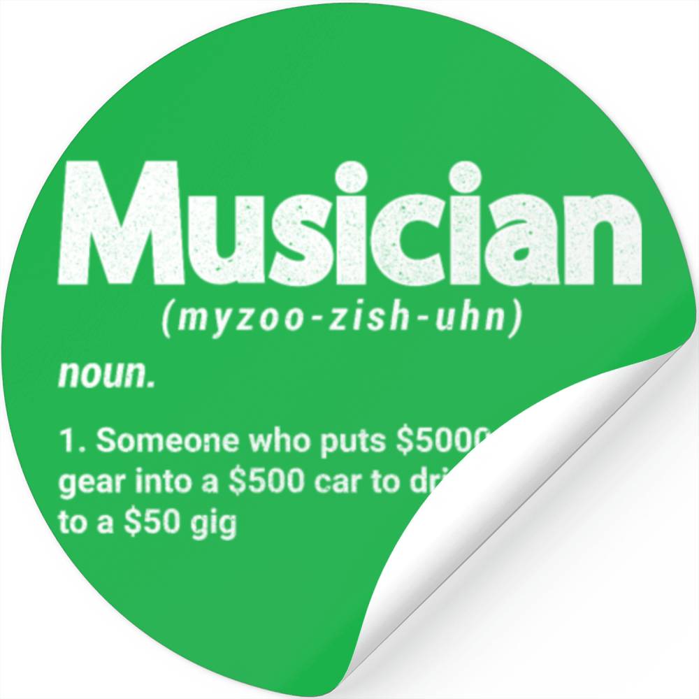 Musician Description Design For Artist Band Singer
