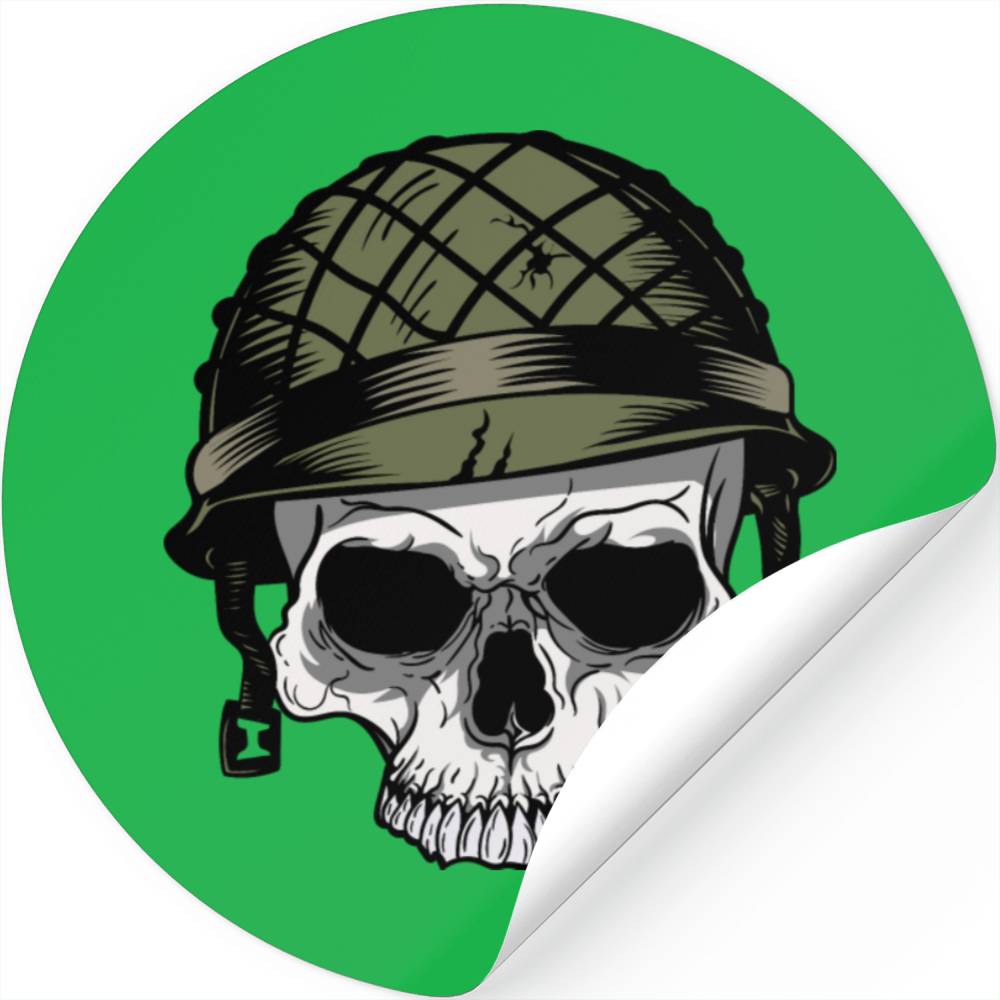 Skull Soldier Helmet Army