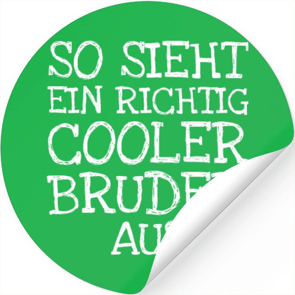 So Sieht Ein Richtig Cooler Bruder Aus