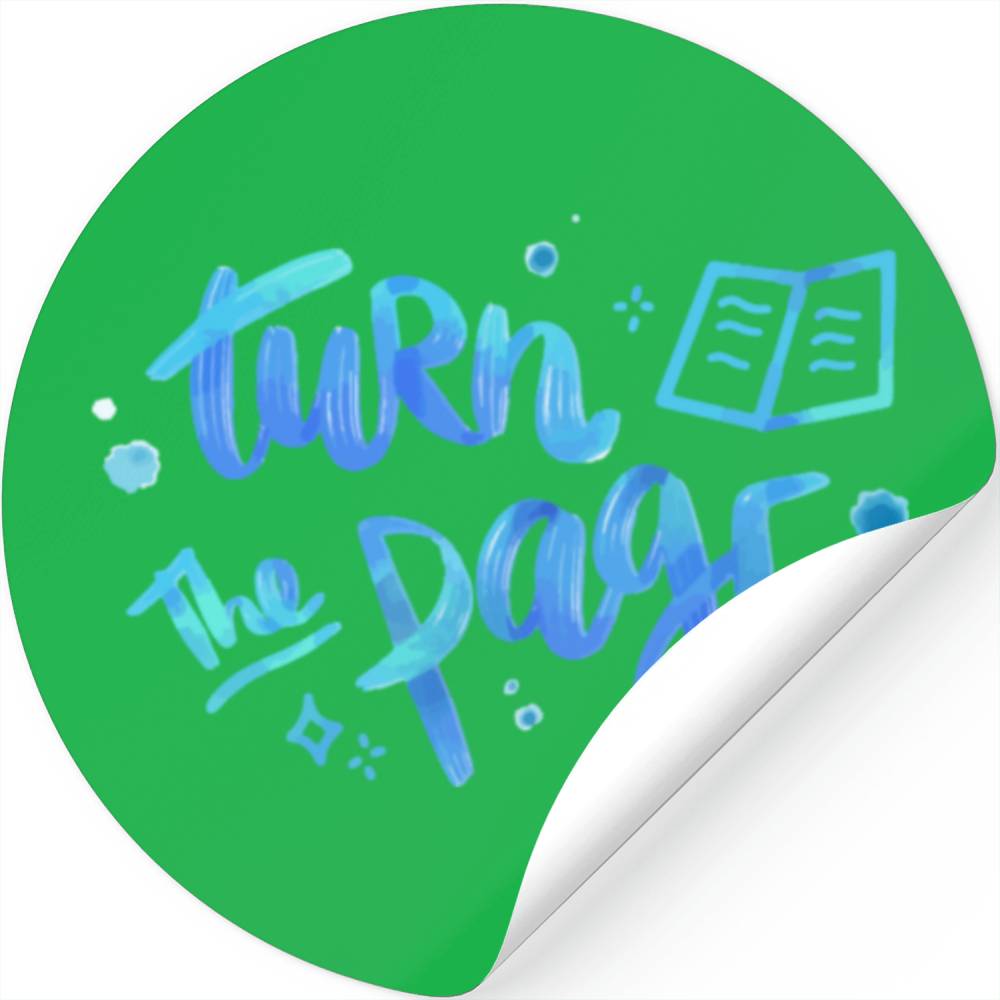 TURN THE PAGE Stickers