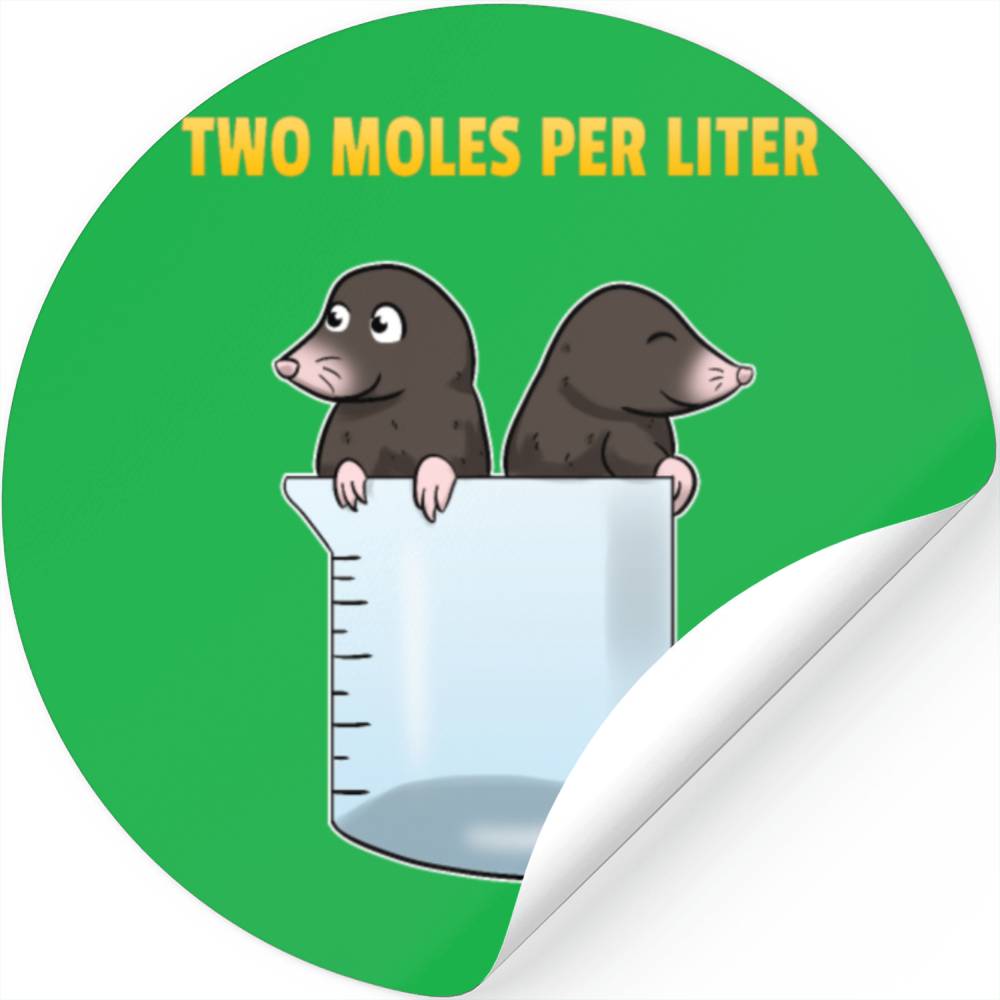 Two Moles Per Liter Chemistry Science