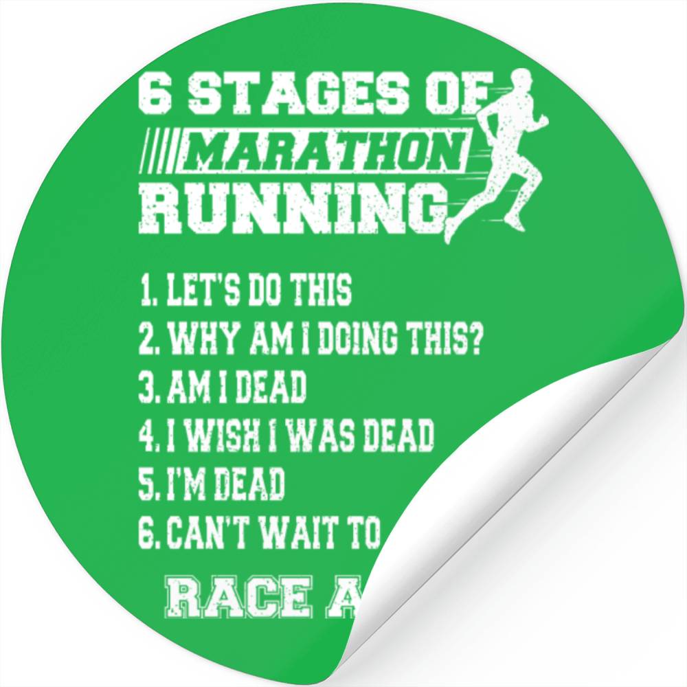 6 Stages Of Marathon Running For Runners