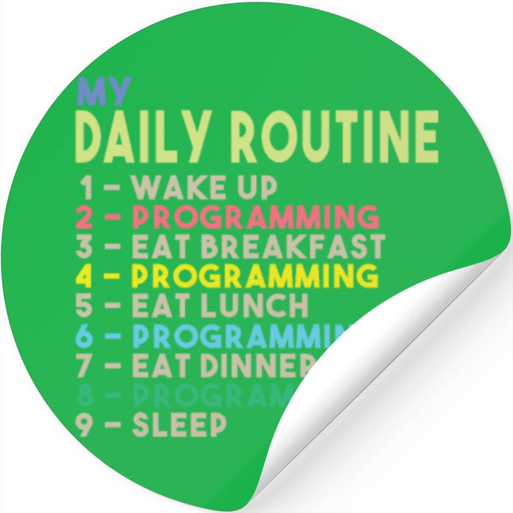 My Daily Routine Programming 6260