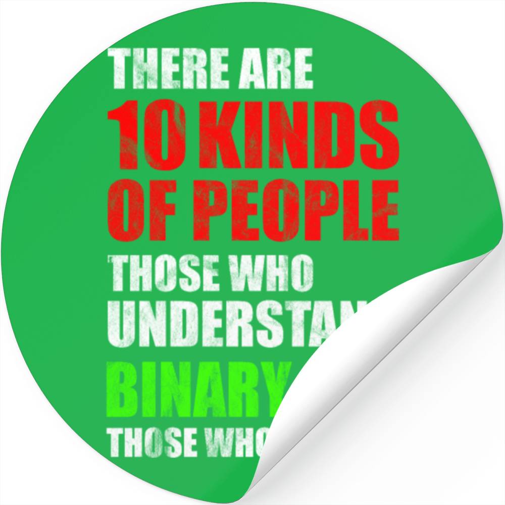 There Are 10 Types Of People Binary Code