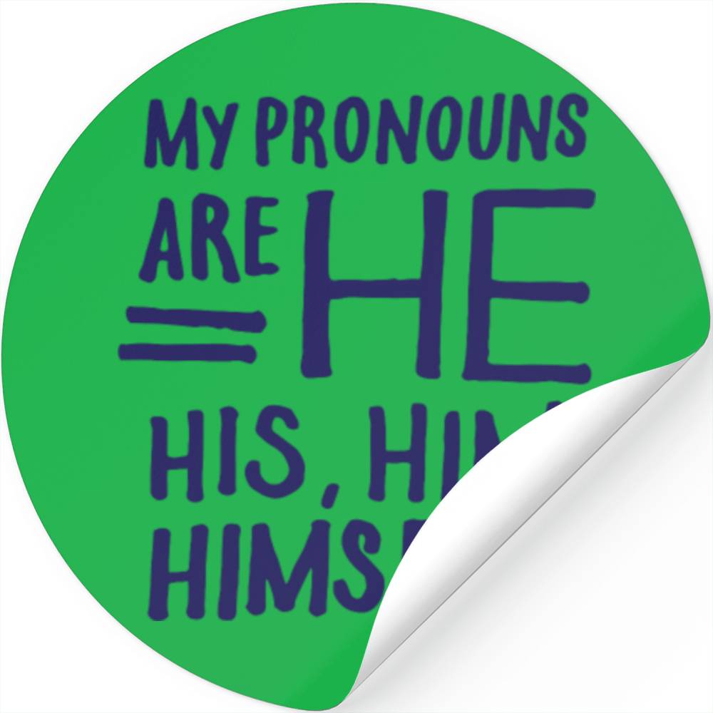 Transgender Trans Pride Week Lgbt Ts My Pronoun Stickers