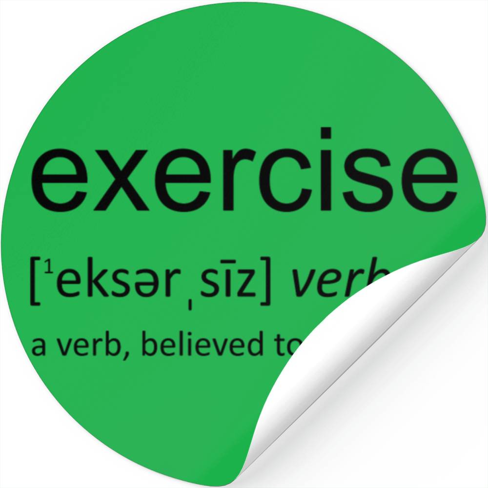 Exercise, A Verb Believed To Be A Myth