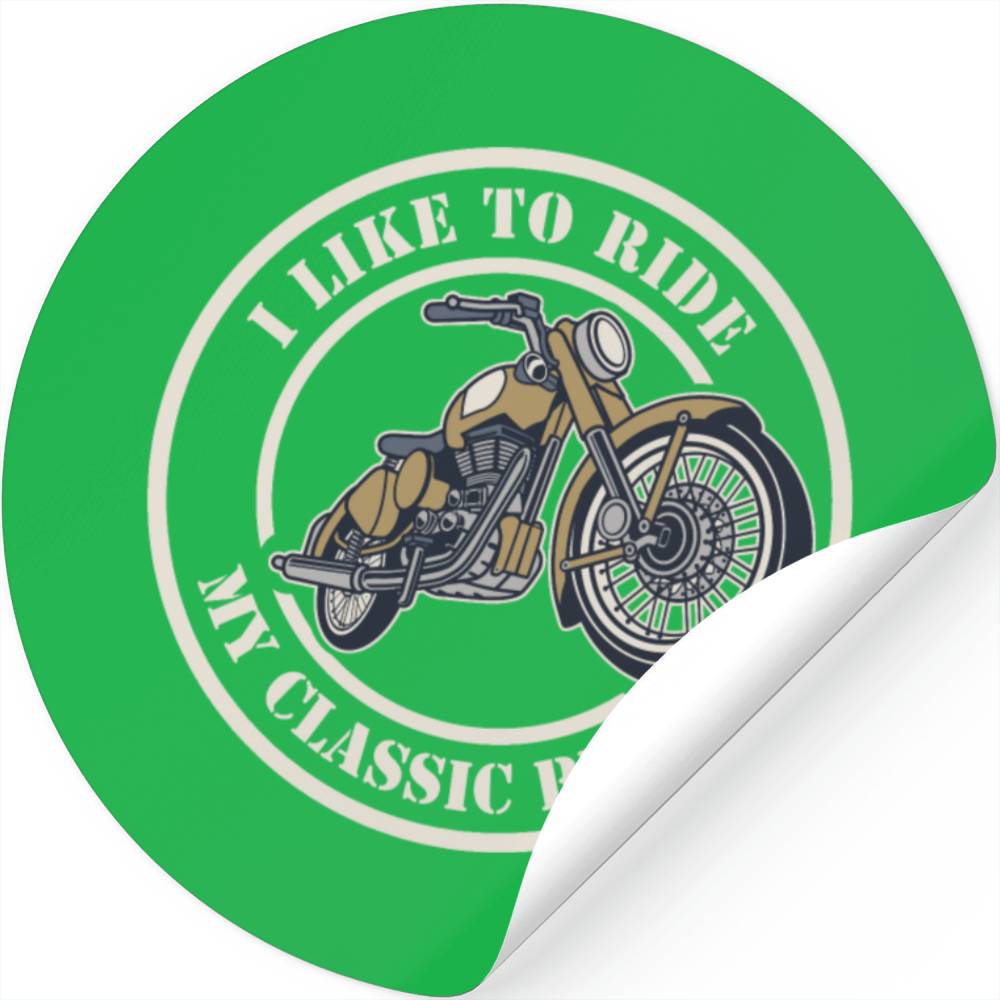 Classic Bike Stickers