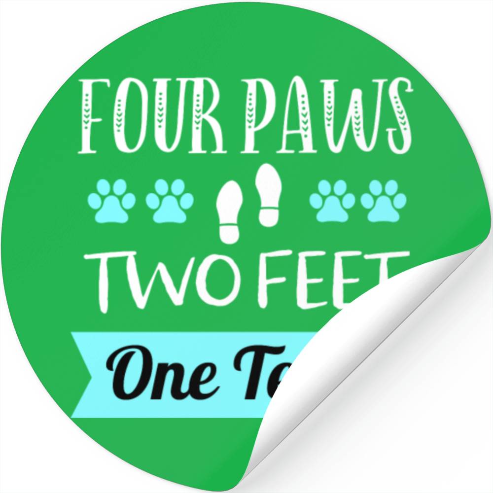 Dog Agility Apparel Four Paws Two Feet One Team Do