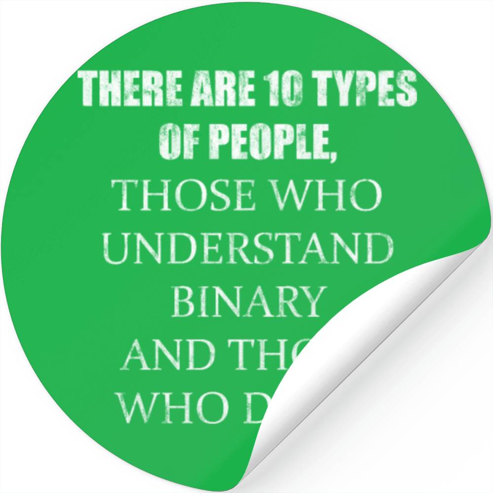 There Are 10 Types Of People