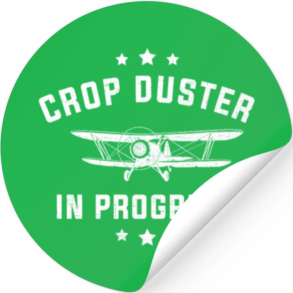 Crop Dusting In Progress, Crop Dusting