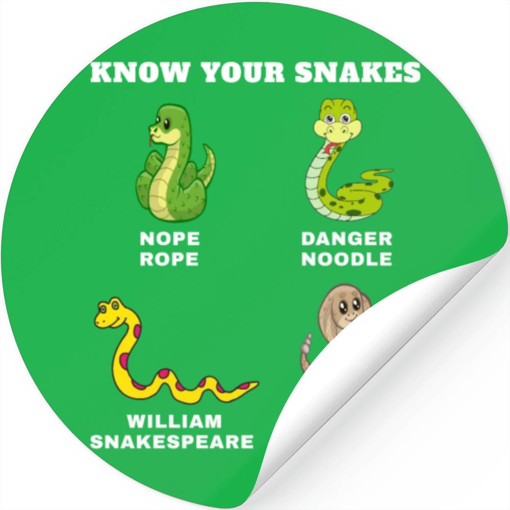Know Your Snakes Funny Names Danger Noodle Nope