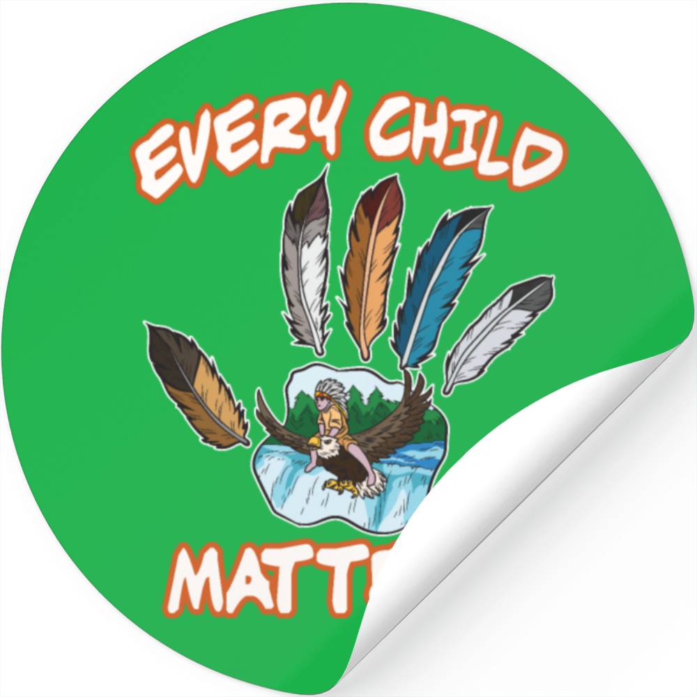Every Child Matters Feather Handprint Unity Day