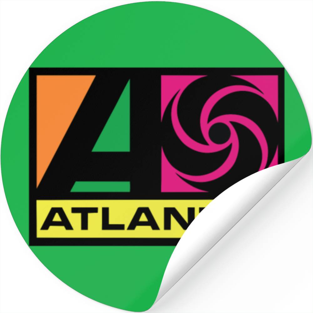 Atlantic Records Logo Stickers