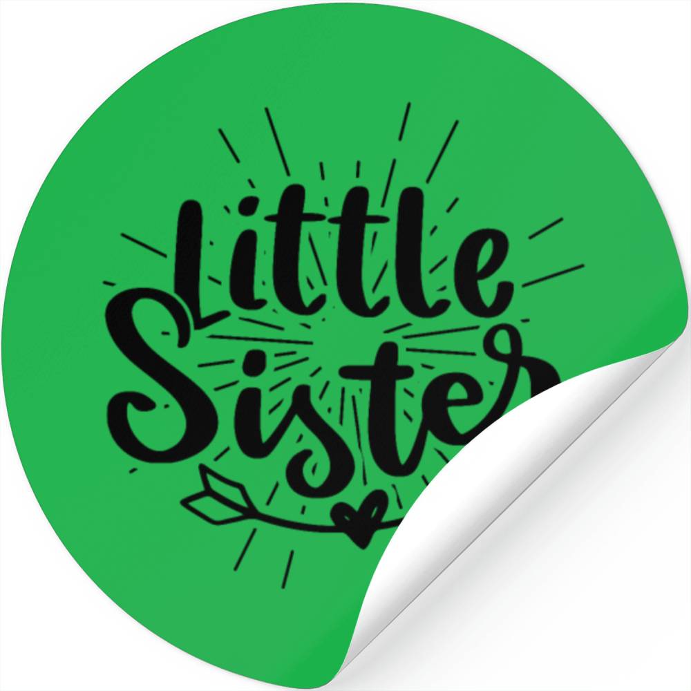 Little Sister Siblings Sis Love Family Announcing