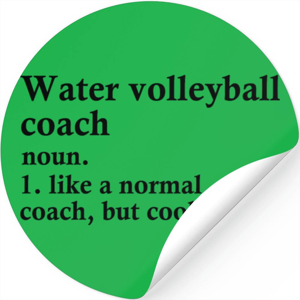 Water Volleyball Coach Definition