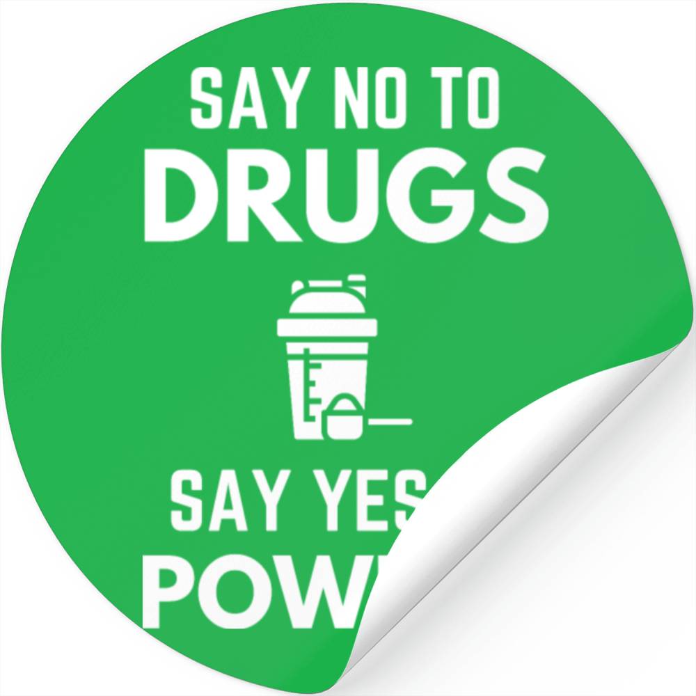 Say No To Drugs, Say Yes To Powder Protein Scoop