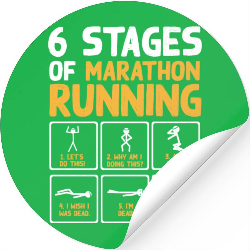 6 Stages Of Marathon Running