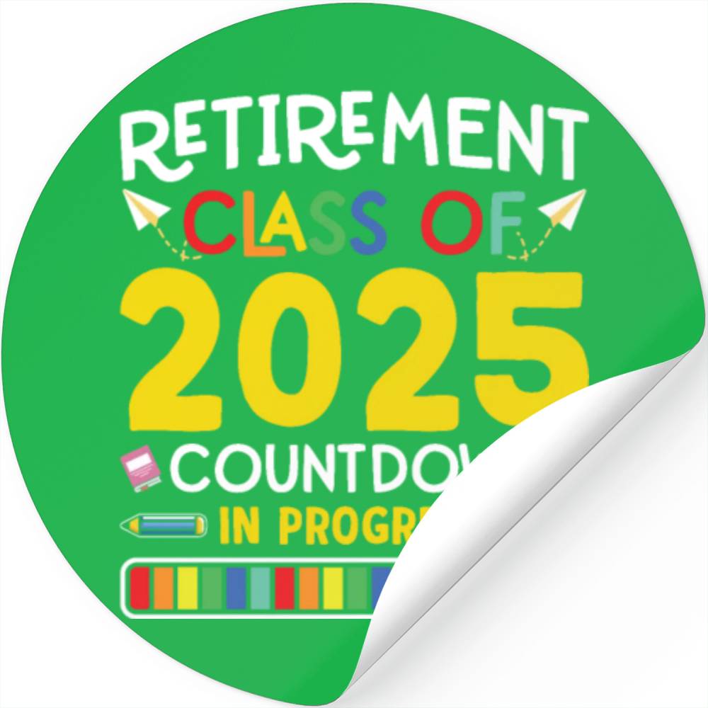 Retirement Class Of 2025 Count Down Funny Retiring