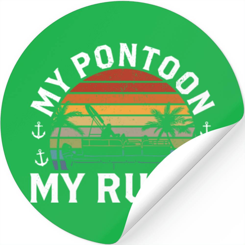 My Pontoon My Rules Pontoon Boat Captain