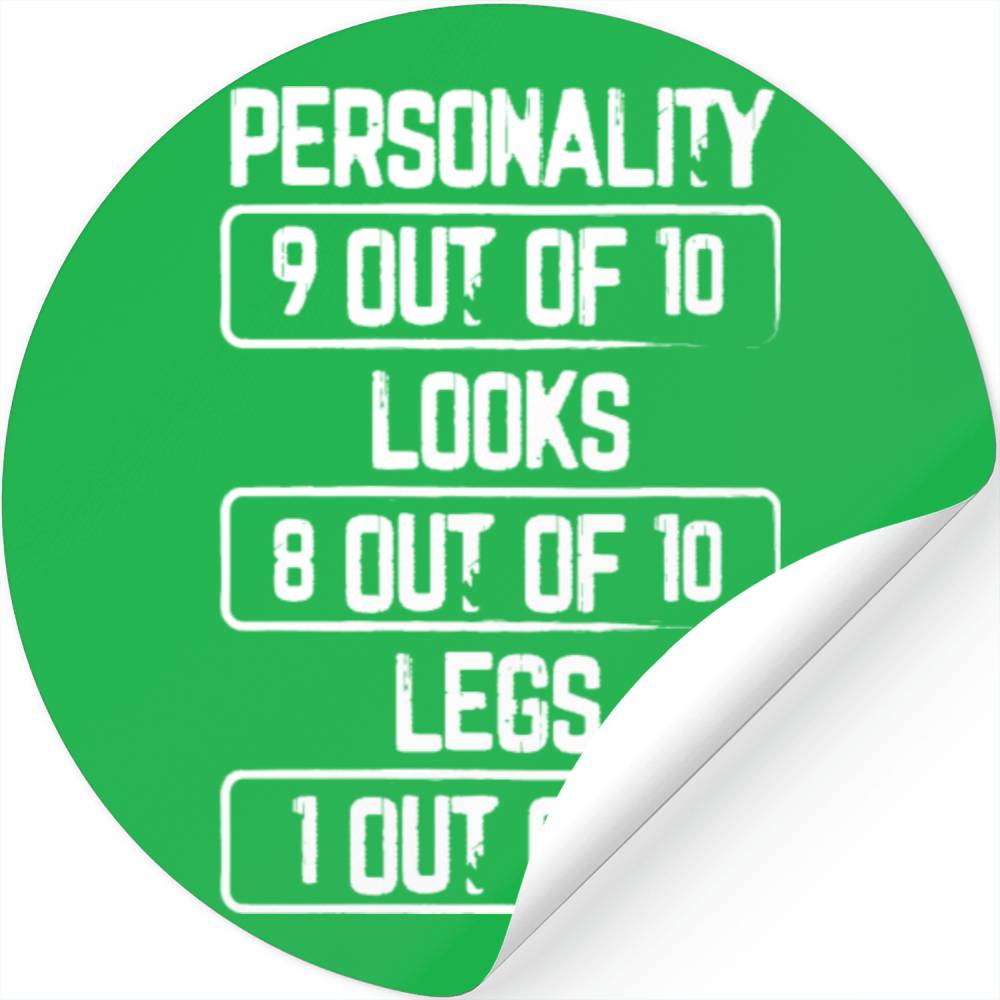 Leg Amputee Stickers Funny Humor Amputation Support