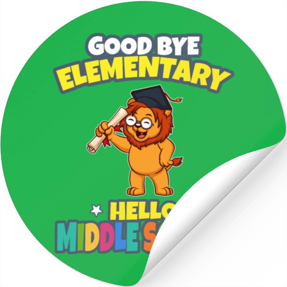 Good Bye Elementary Hello Middle School Graduation