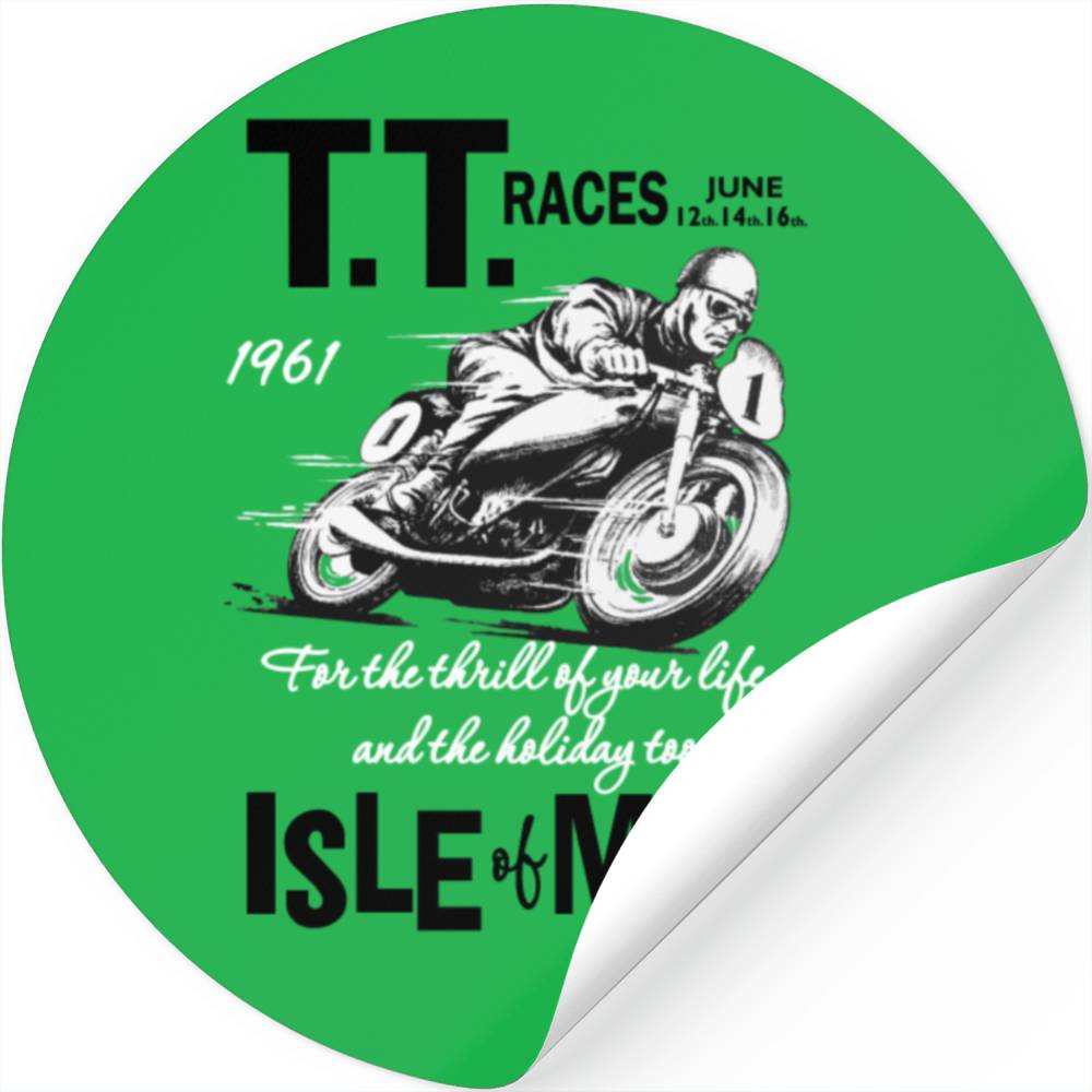Isle Of Man TT Poster 1961
