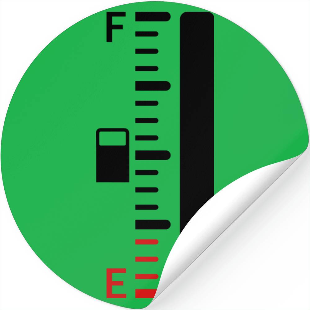 Tank Empty Indicator Bar Tacho Tachometer Refuel S Stickers